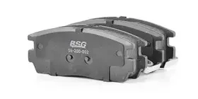 BSG 16-200-002 BSG Комплект тормозных колодок, дисковый тормоз